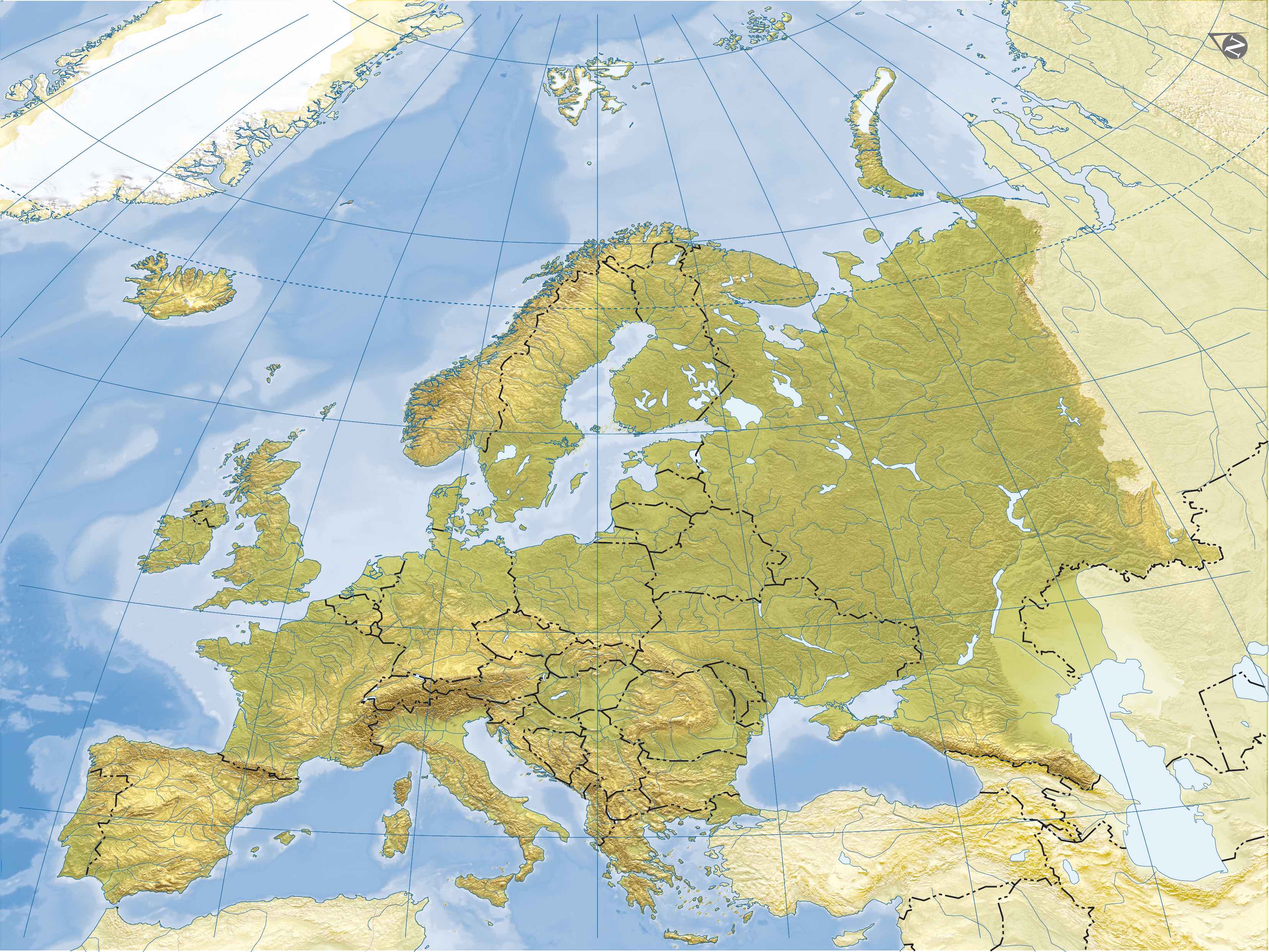 Juegos De Geograf A Juego De Europa F Sico Cerebriti