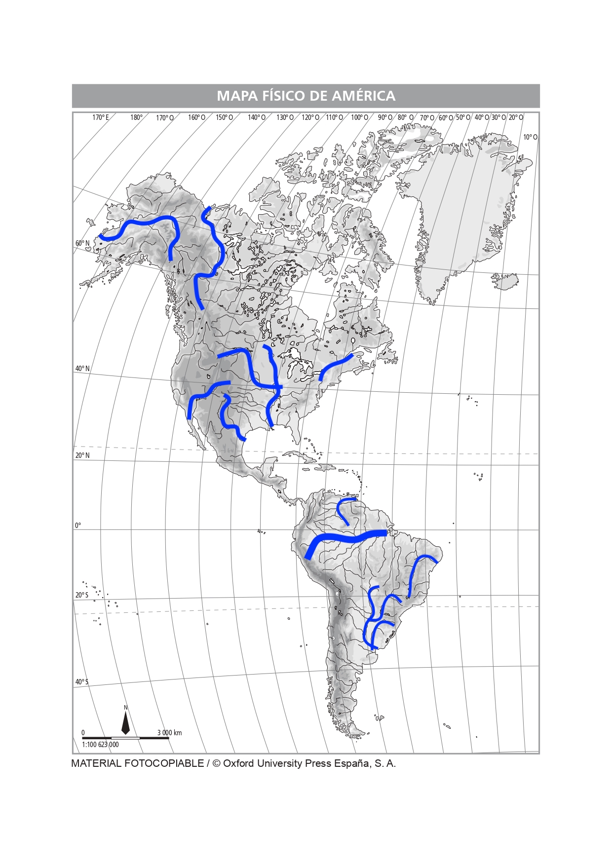 Juegos de Geografía Juego de Ríos de América 1º ESO Cerebriti