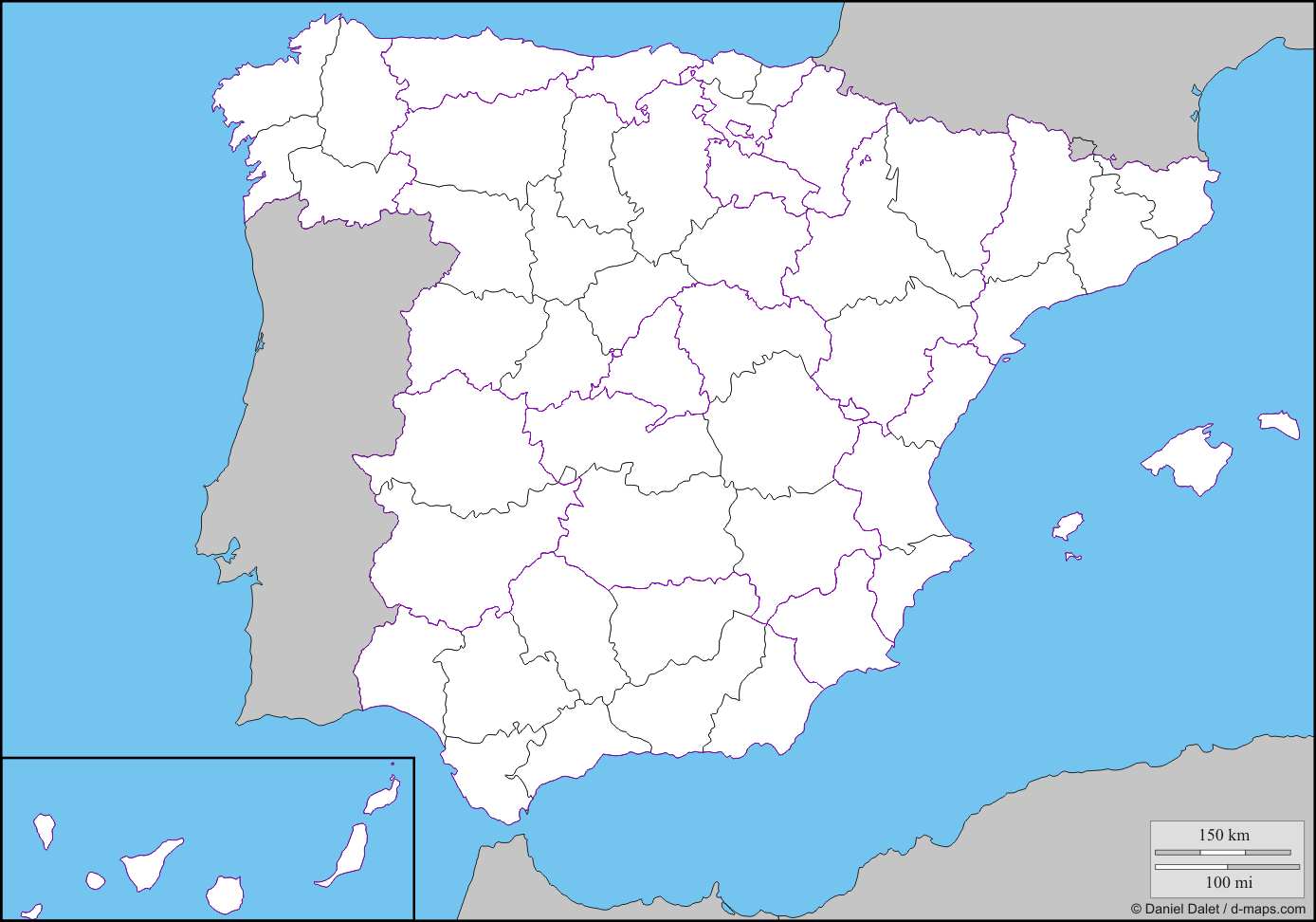 Juegos De Geografía Juego De Encuentra Las Provincias De España En El Mapa Cerebriti 2535