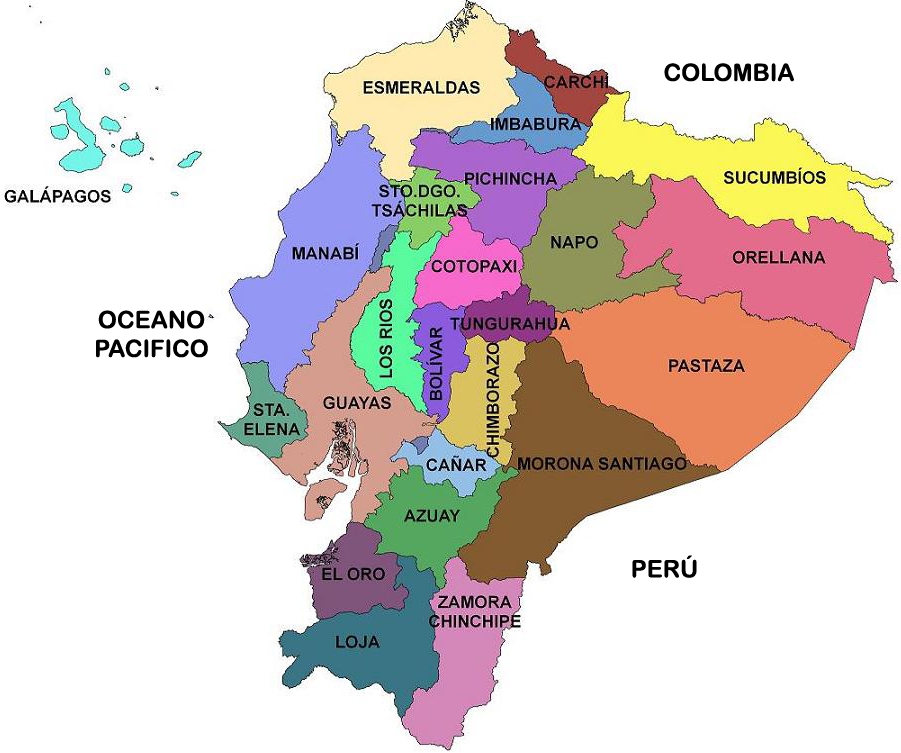 Juegos De Geograf A Juego De Capitales Y Provincias Del Ecuador