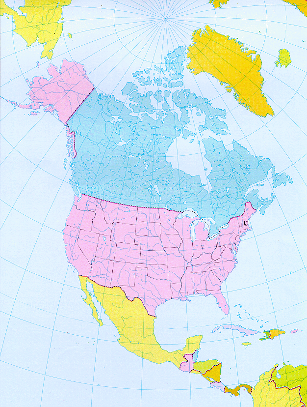 Juegos De Geografía Juego De Identifica Países De América Del Norte Cerebriti 0943