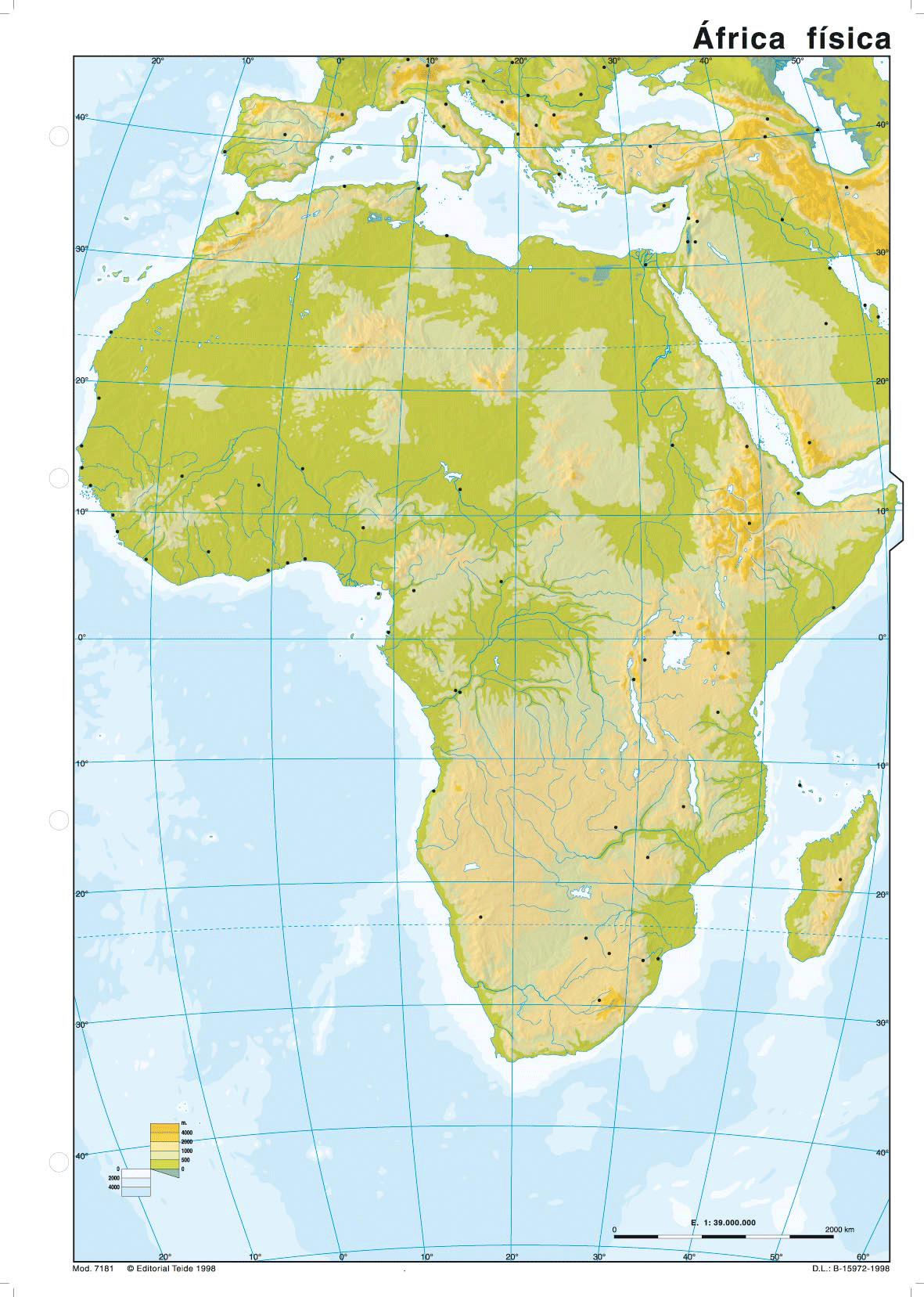 mapa fisico africa mudo Juegos de Geografía | Juego de Mapa físico África | Cerebriti