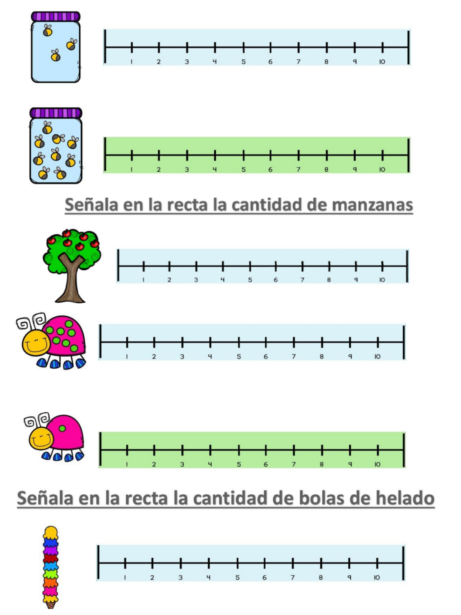 Recta Numerica Imagenes