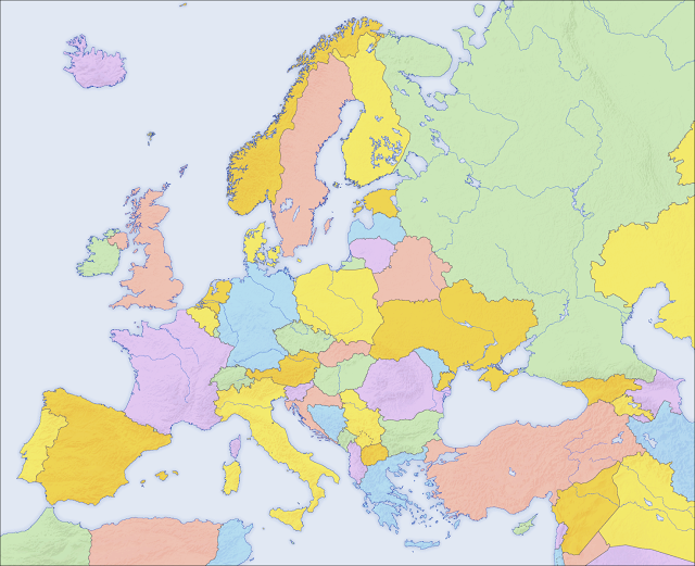 Juegos de Geografía | Juego de Mapa mudo de capitales de Europa | Cerebriti