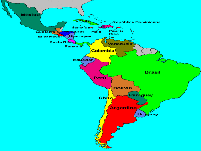 Juegos de Geografía | Juego de Países de América Latina: Sudamérica