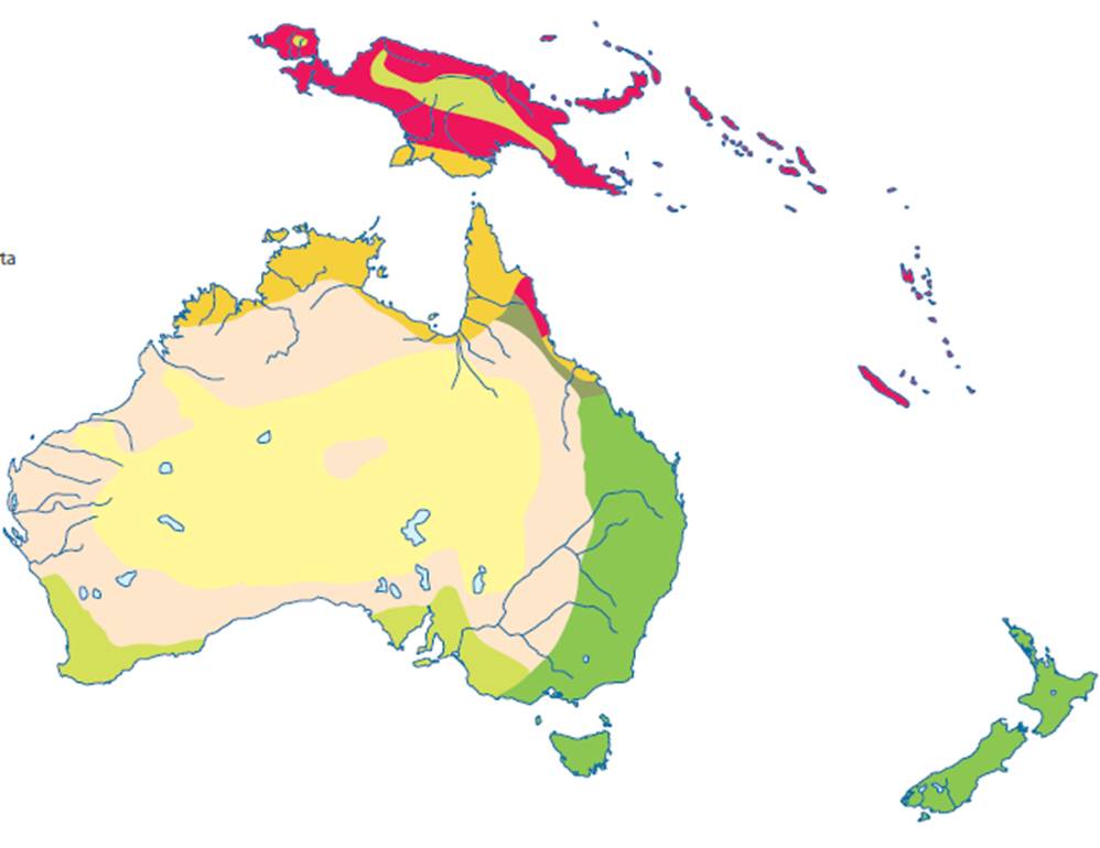 Juegos De Geografía Juego De Climas Oceanía Cerebriti 3033