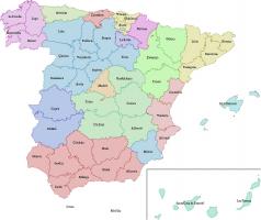 mapa fisico de españa relleno Juegos de Geografía | Juego de Rellena el mapa político de España 