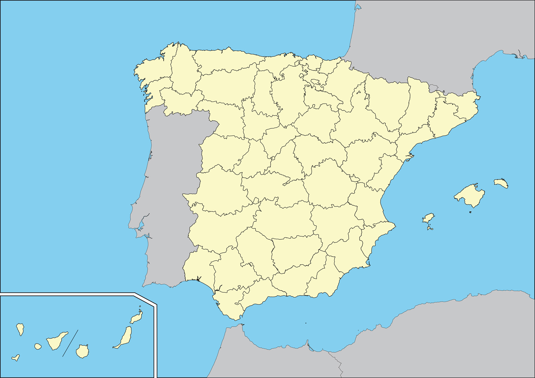 Juegos de Geografía | Juego de España y sus provincias ...