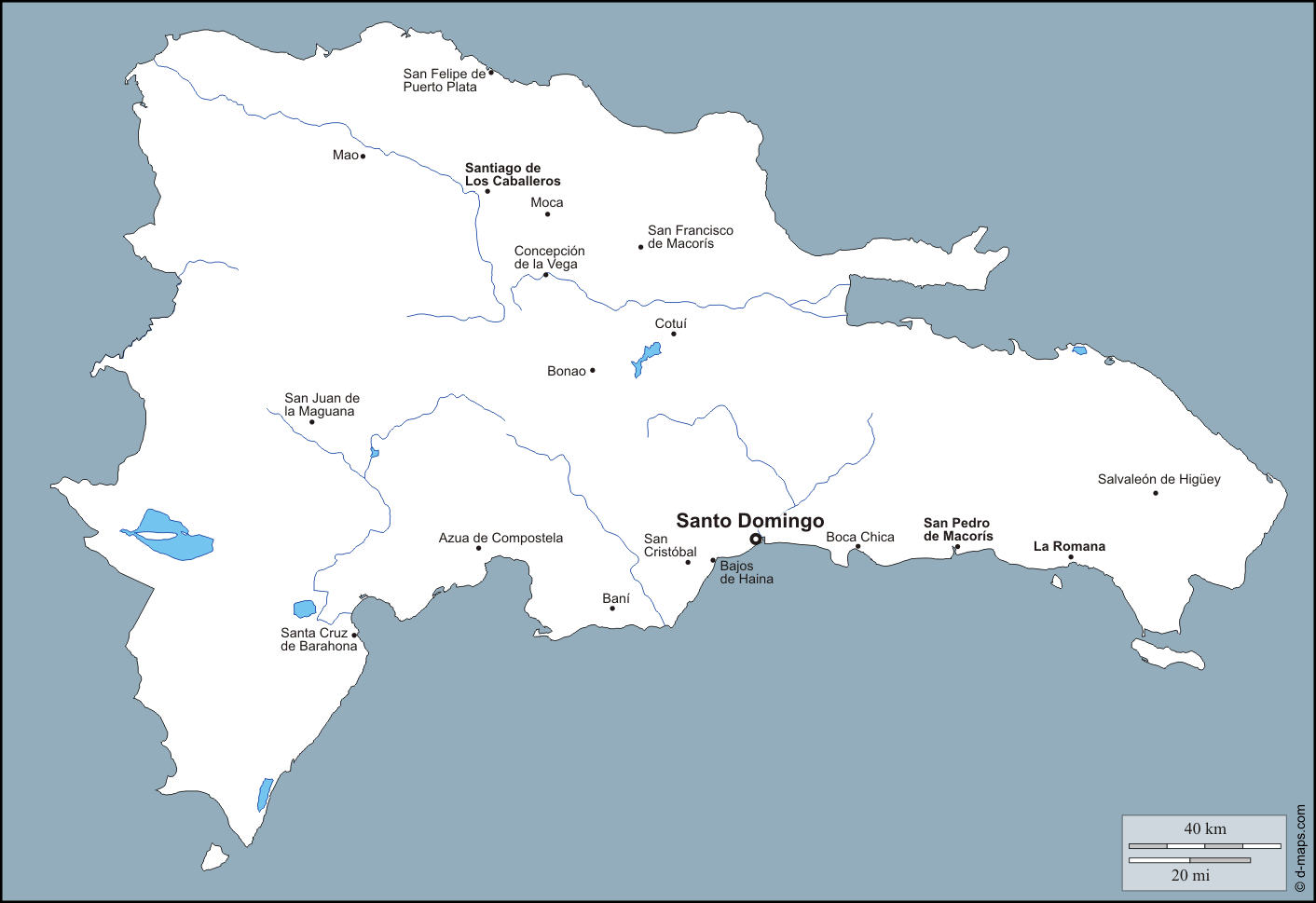 Juegos de Geografía | Juego de Conozco la hidrografía de ...