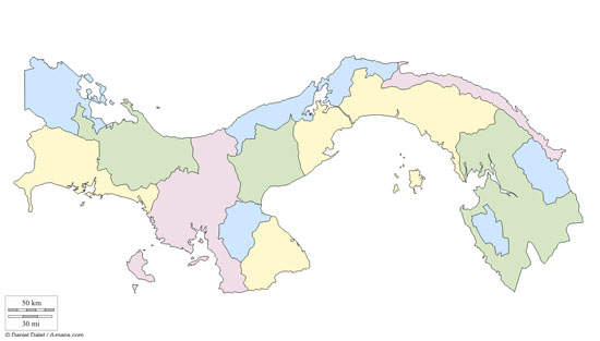 Juegos De Geografía Juego De Provincias Comarcas Límites Y Puntos Extremos De Panamá Cerebriti 