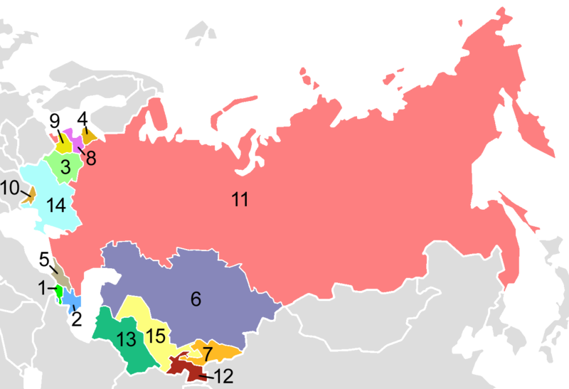 mapa mudo urss Juegos de Geografía | Juego de Antiguas repúblicas de la URSS 