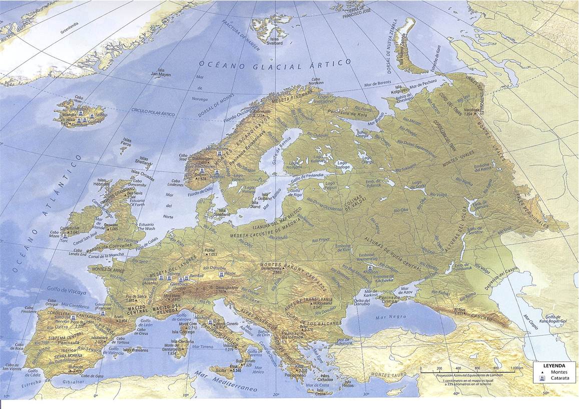 Juegos De Geografía Juego De Europa Relieve Cerebriti 3602