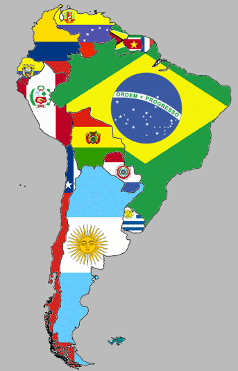 Juegos De Geografía Juego De Identifique Los Países Sudamericanos 8425